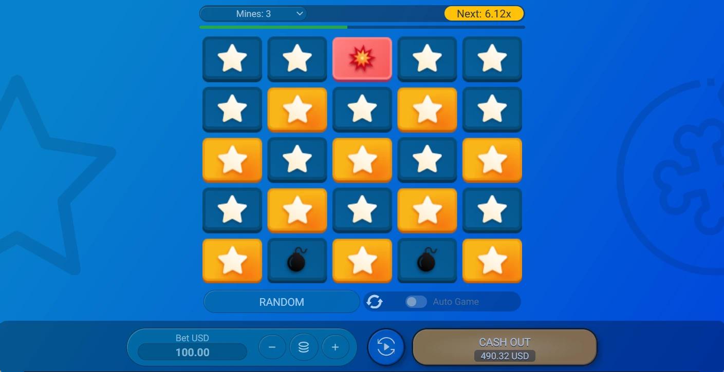 Reseña del juego Mines por Spribe: Generosidad, mecánica y funciones de apuestas 